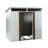 6 ft. x 5 ft. Outdoor Metal Storage Shed with Sliding Doors-123386291-123386290