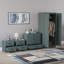 Tayce 4 Piece Bedroom Set (2 Drawer Bedside Cabinet X2, 4 Drawer Chest, 2 Door Wardrobe)-1845627039