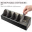5 Slot Solid Wood Tool Holder