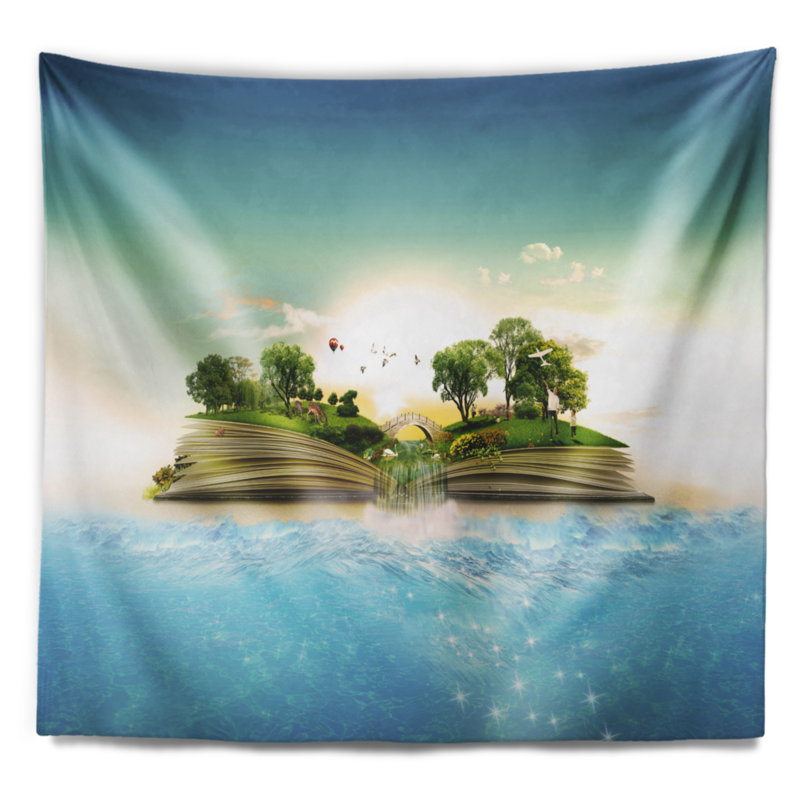 Polyester Tapestry, 32" H x 39" W