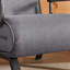 Chaise pliante, canapé-lit convertible Comfy, lit pliant 5 en 1 avec dossier et coussin réglables à 5 positions, chaises simples au sol, futon douillet pour les petits espaces, bureau (gris clair)