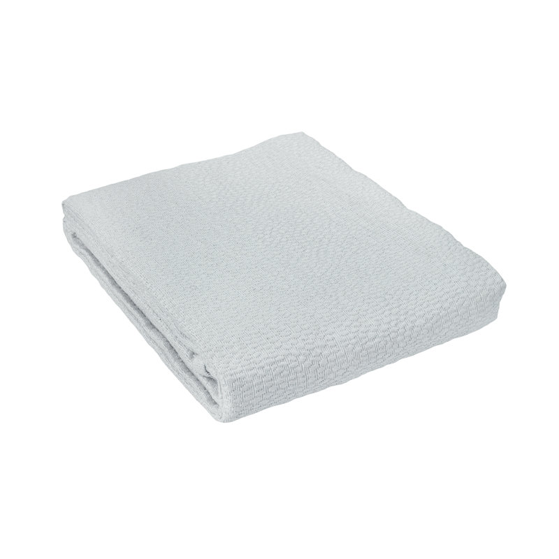 Cotton Blanket, Pearl, 230cm x 250cm