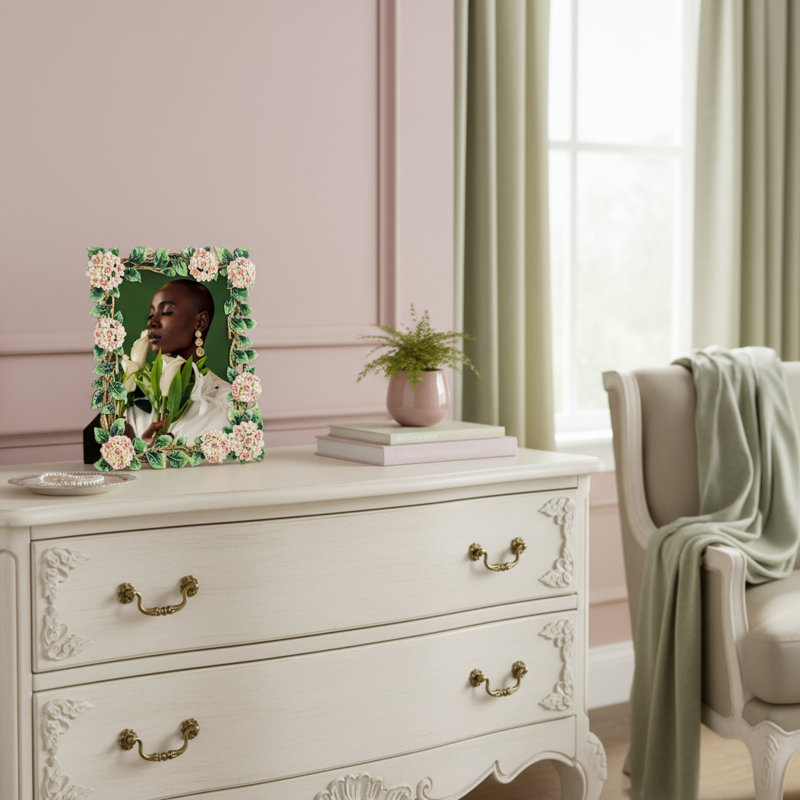 Lantana Picture Frame, 4" W x 6" H
