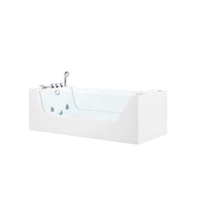 Barbeau 1700mm x 800mm Freestanding Acrylic Bathtub with Tap