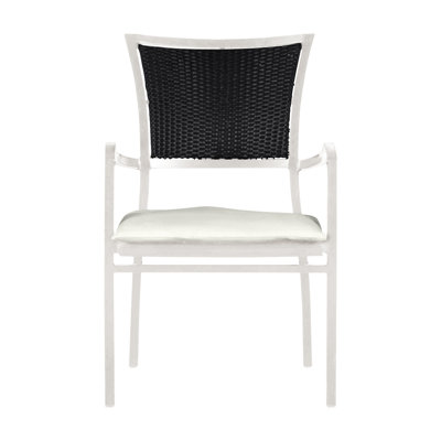 Aire Arm Chair - Chalk/Black