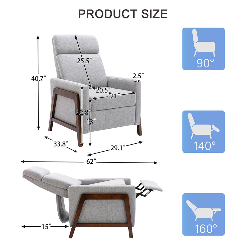 Kutzer Upholstered Recliner