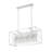 12 dimmable iron crystal pendant light-958527138