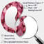 Ericanicole rose pierres précieuses fusion I - formes abstraites de forme irrégulière, miroir mural, miroir asymétrique moderne, impression sur métal-107228309
