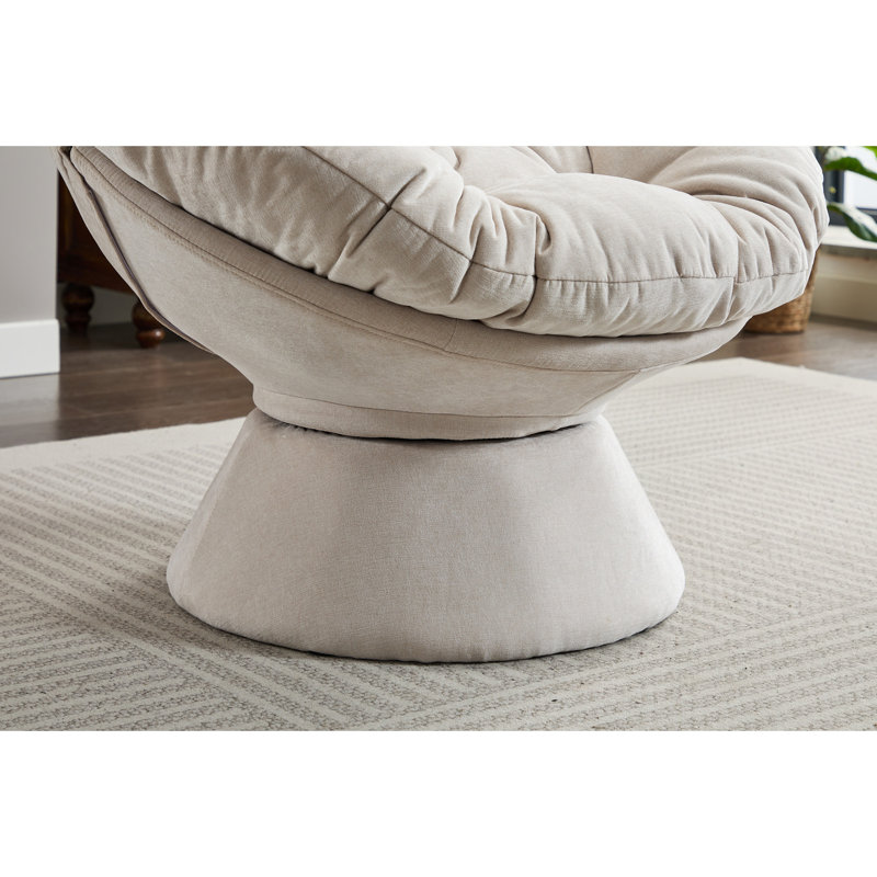 Chaise Papasan, Beige