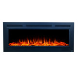 Sideline Recessed or Wall Mounted Electric Fireplace