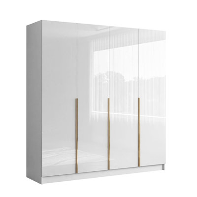 4 Door Manufactured Wood Wardrobe
