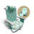  Folding Beach Chair Recliner with Detachable Cooler, Amber Leaf-1466324613