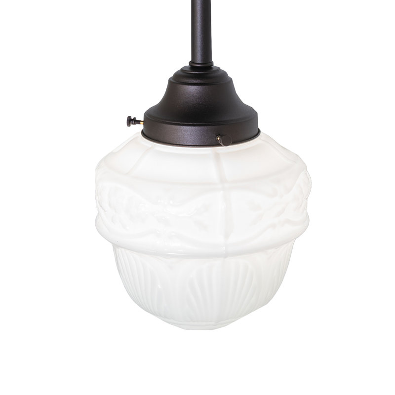 8" Wide Revival Schoolhouse Rochelle Mini Pendant
