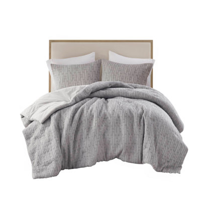 3 Piece Oversized Comforter Set-Full/Queen