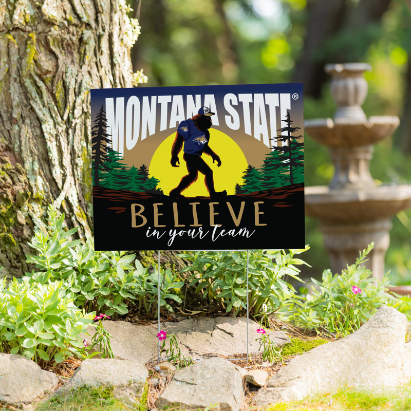 Enseigne de cour de l'Université Montana State, Bigfoot