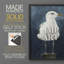 Night Gull I, reproduction encadrée - bois massif-2129924896-2129924924