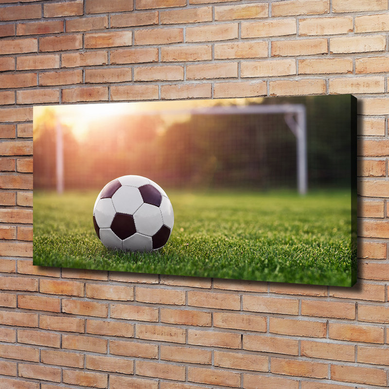 Football - Wrapped Canvas Print