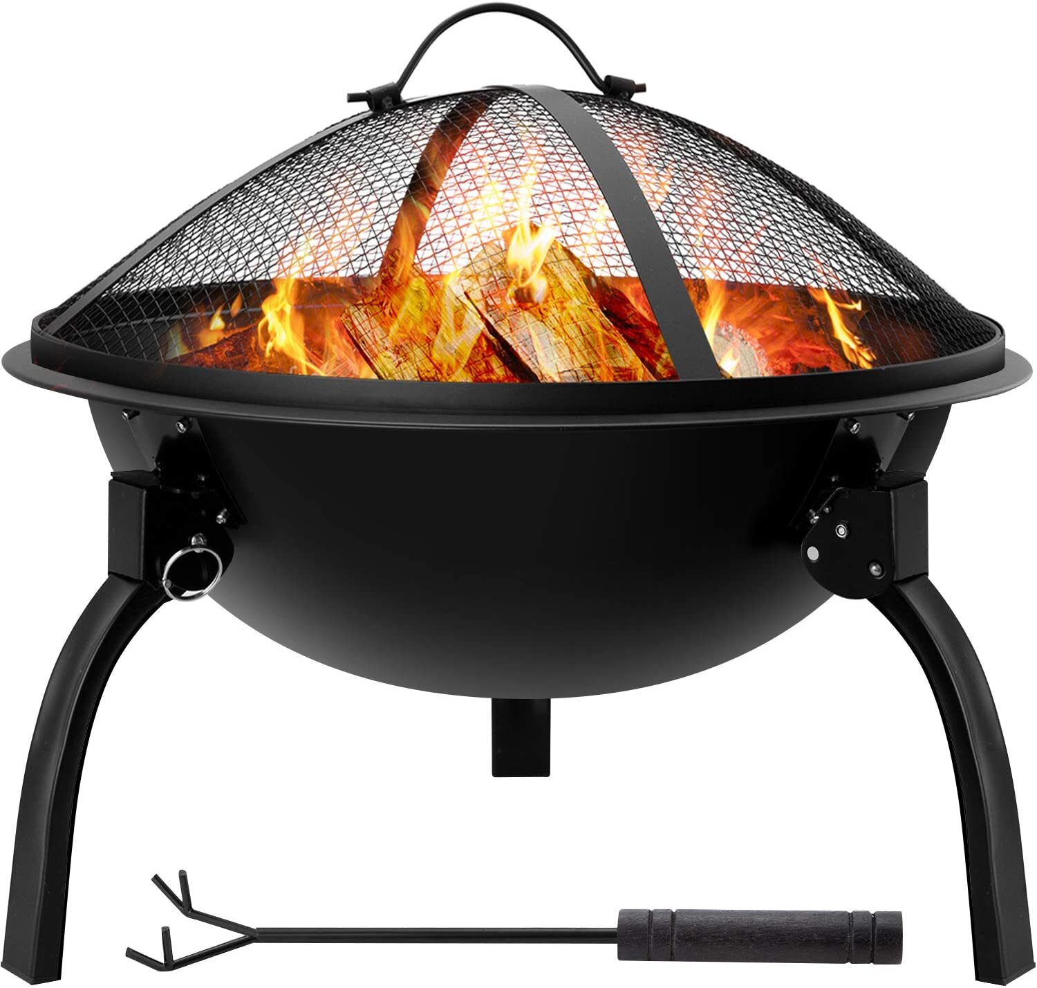 https://assets.wfcdn.com/im/45377907/compr-r85/1425/142578967/portable-folding-fire-pit-outdoor-wood-burning-22in-firebowl-fireplace-poker-spark-screen-retardant-mesh-lid-deep-round-outside-backyard-camping-metal-grate-rustproof-black.jpg