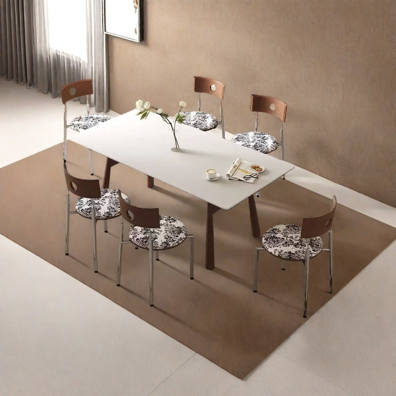 Breslin, H 29,5 po x L 62,9 po x l 31,4 po, Blanc