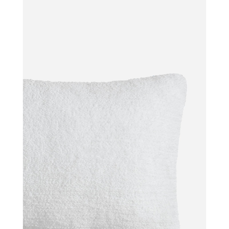 Snug Lumbar Pillow Cover & Insert, Clear White