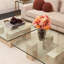 Coffee Table Ikal Travertine - Glass