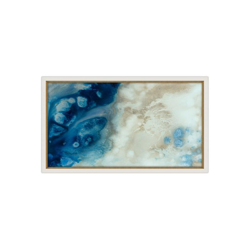 «The Cove» par Dawn Sweitzer - impression, Couche de verre, H 30 po x l 51 po x P 1,5 po