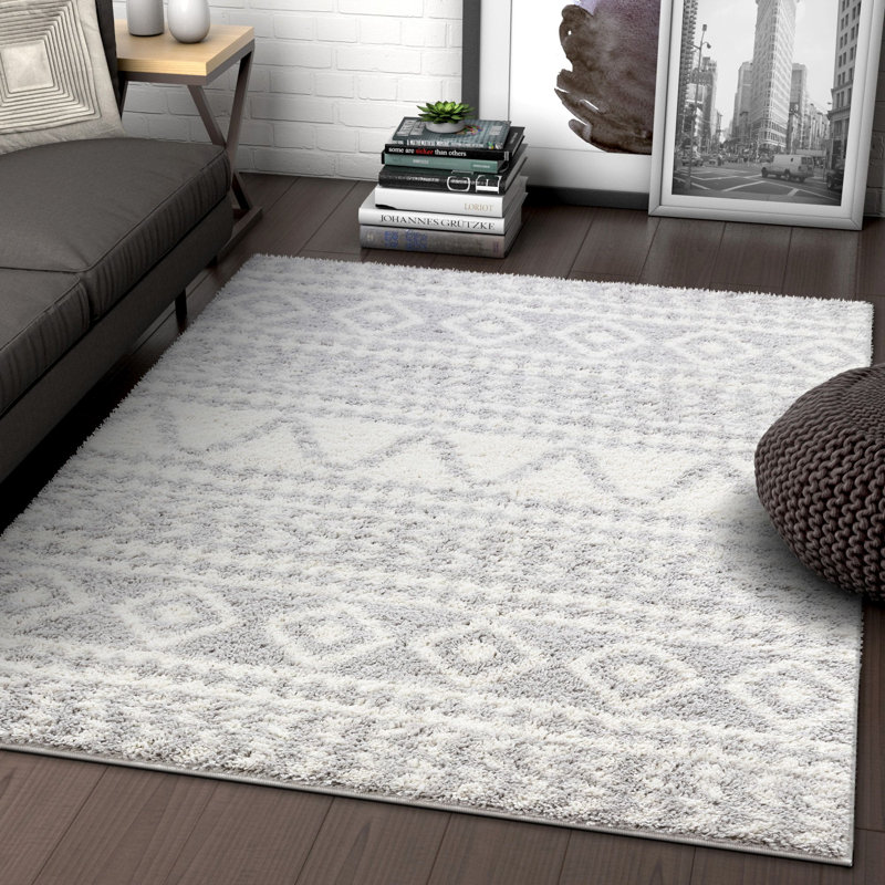 Marandia Moroccan Indoor Rug, Rectangle 5'3" x 7'3"