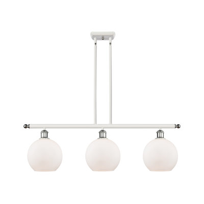 Luminaire suspendu linéaire à 3 lumières pour îlot de cuisine Cindi