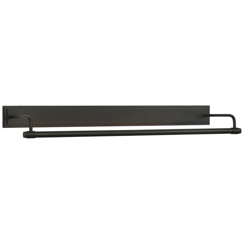 Thomas O'Brien Dimmable LED Wall Mount Picture Light, 4" H x 30" W x 8.5" D, Bronze, 2400 Lumens