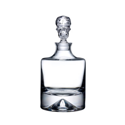 Shade Crystal Lead Free Crystal Whiskey Decanter