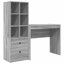 Desk With Storage With Drawer 2 Pcs 90 X 40 X 76 Cm-577299822