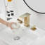 Robinet de salle de bain à large entraxe avec bonde-73466364