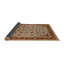 Tapis brun / rouge Swening-79108899
