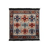 Rug & Kilim’S Classic Rug In Beige And Red Tribal Geometric Pattern