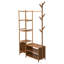 Solid Wood Freestanding 1 - Hook Clothing Rack-59582706