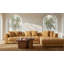Davie Right Arm Facing Chair Golden Yellow