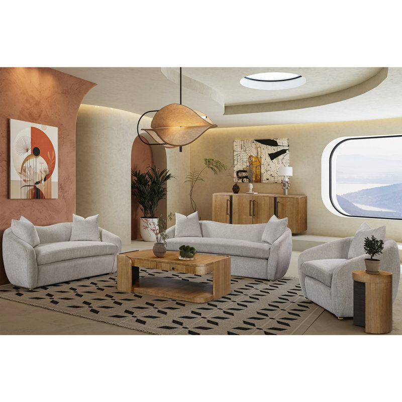 Chaise d'appoint avec coussin - Mendocino Beach