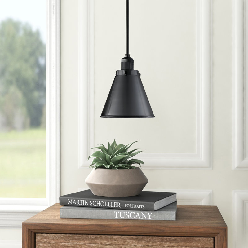 Donovan 1 - Light Single Pendant, Oil Rubbed Bronze, 60 Watt Vintage Incandescent Bulb, Oil Rubbed Bronze