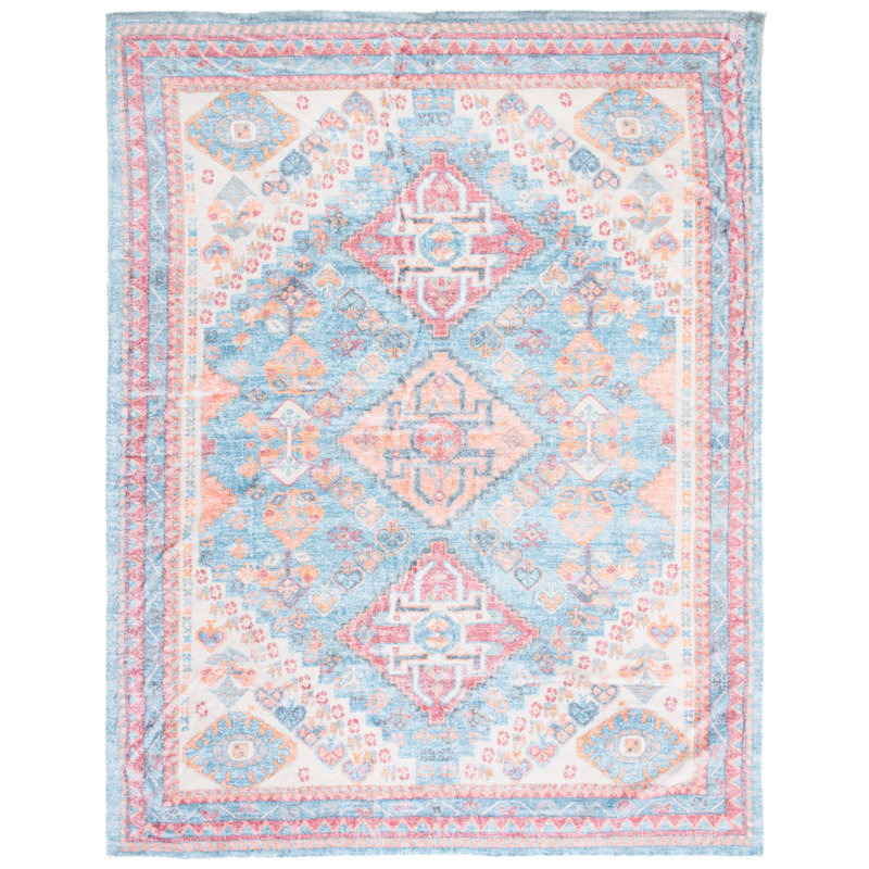 Bottrell Hand Loomed Performance Oriental Rug, Rectangle 8' x 10'