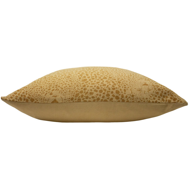 Geometric Square Cushion, Honey