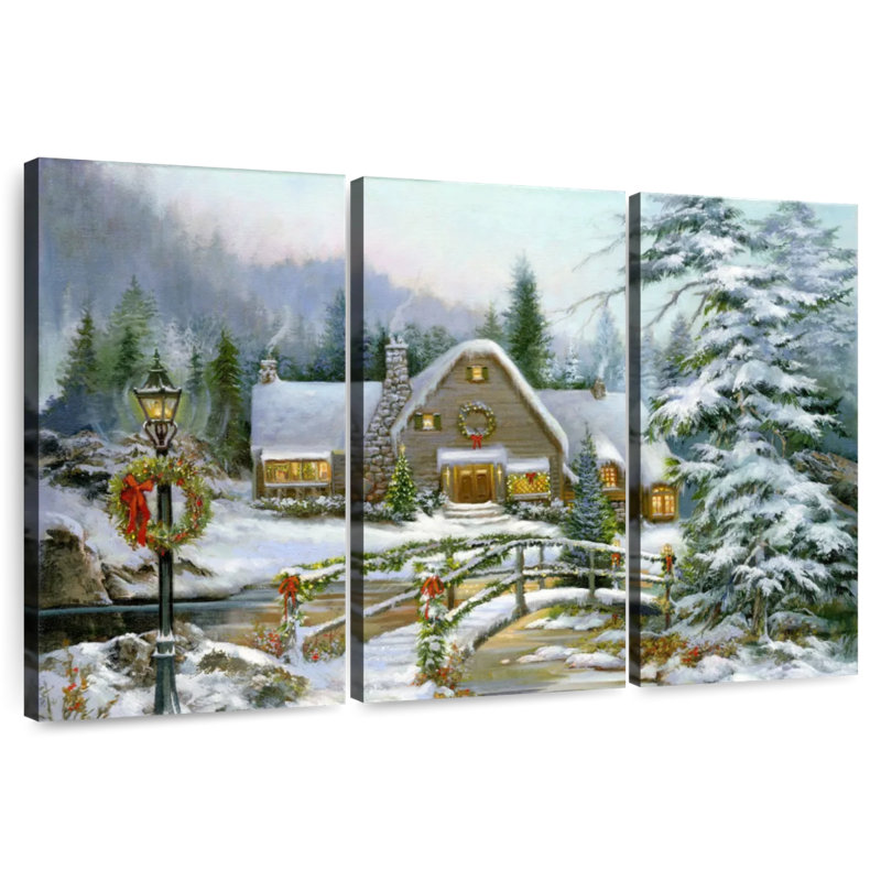 Winter Noel, 48" H x 74" W