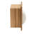 Teak Recessed Toilet Paper Holder