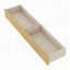 Lit plateforme simple en bois avec garde-corps et rangement spacieux, durable et sécuritaire pour les enfants-438299874-438299873