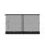 Vitrine de buffet 55,1 po