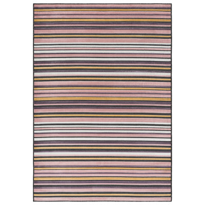 Tapis rayé Cabana 408 pour intérieur/extérieur