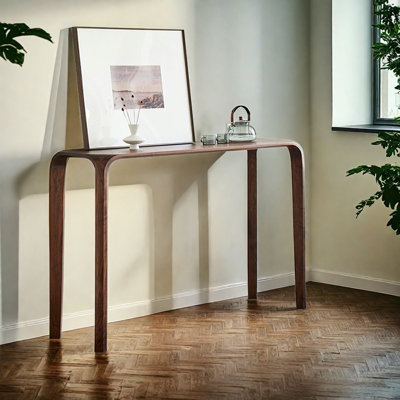 Console en noyer noir