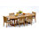 Sack Outdoor - Piece Teak Dining Set
