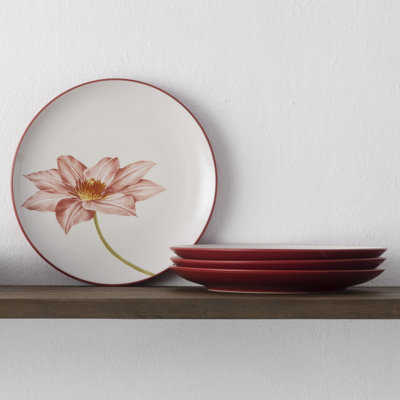 Noritake Colorwave Floral Accent Plates, 8-1/4"