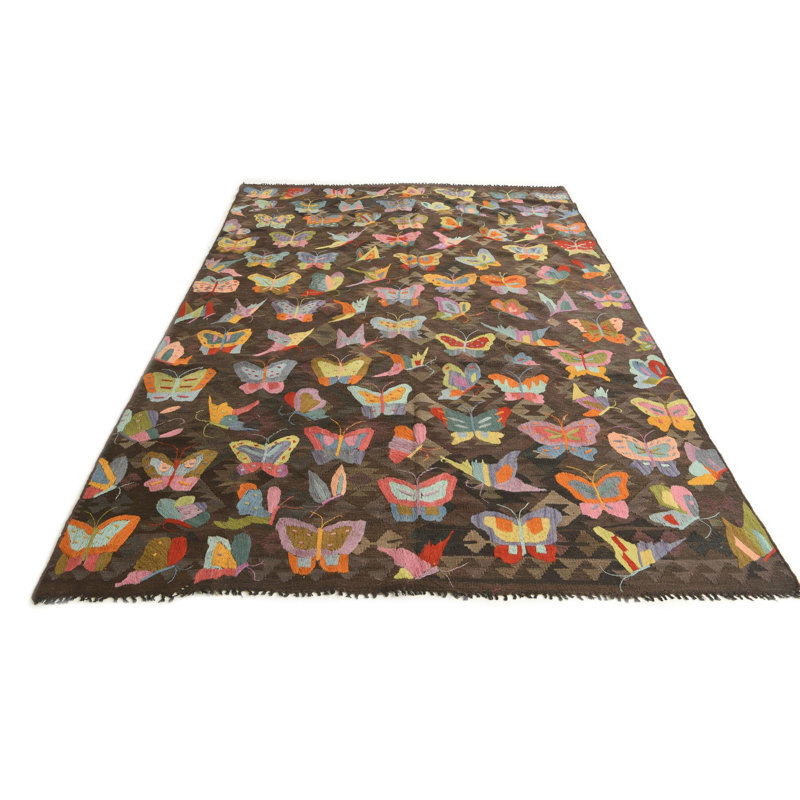 Tapis brun foncé 7 x 7 Perry