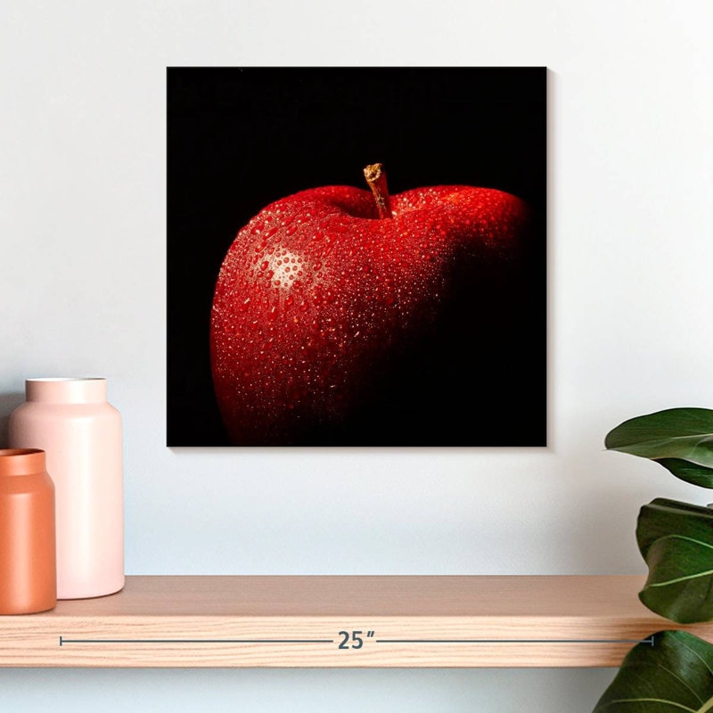 Pomme rouge Yarlin Dewy, H 16 po x l 16 po